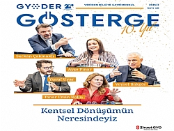 GYODER GSTERGE, 10. YILINDA 40. SAYISIYLA SEKTRLE BULUTU